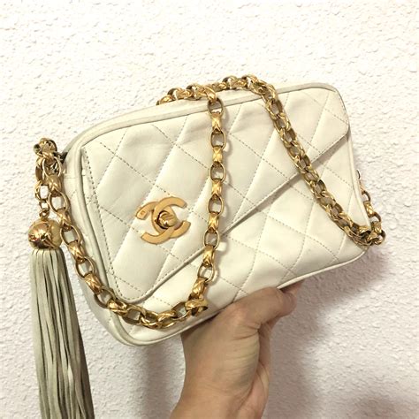 Chanel Bijoux Tassel Chain Camera Bag 